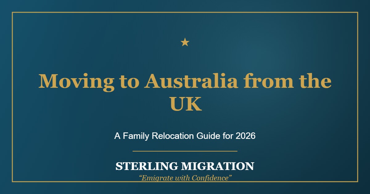 Moving to Australia from the UK with family - Sterling Migration