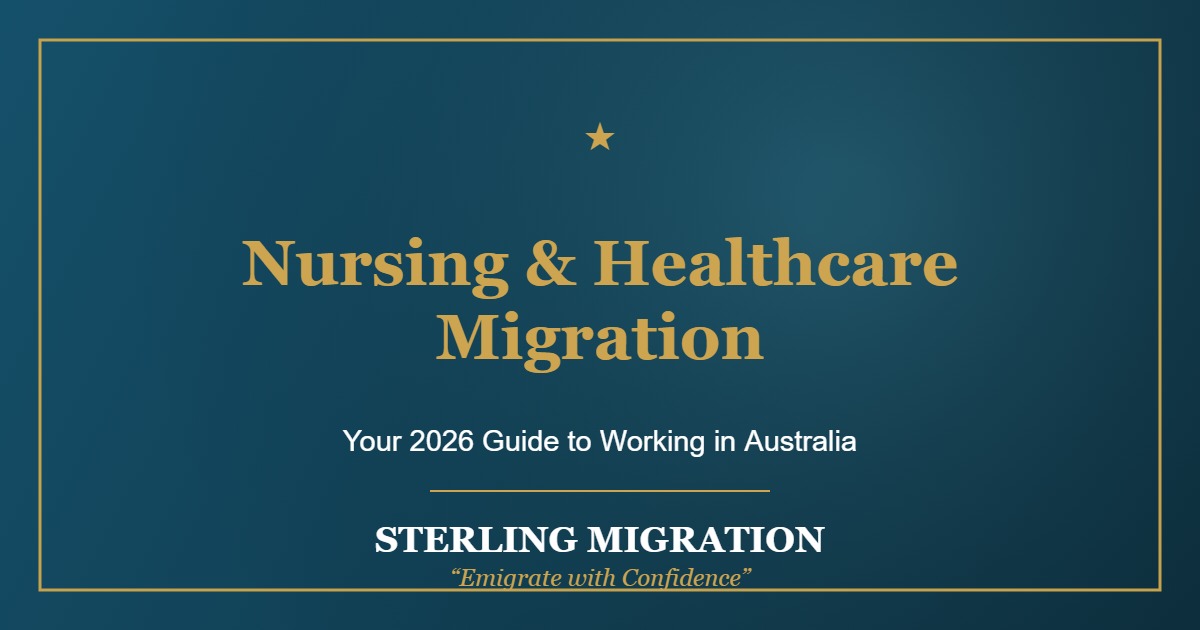 Migrating to Australia as a nurse - Sterling Migration