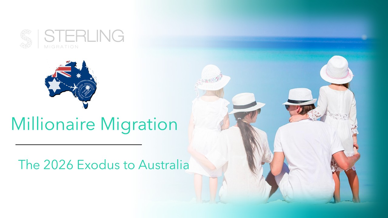 Millionaires exodus to Australia 2026.