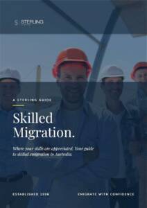 Cover of the Sterling Migration Skilled Migration guide